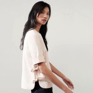 Club Monaco Adeelah Side-tie Top